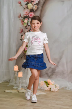 BLUSA BALLET STUDIO 2263638 - Jacris Kids | Transformando Sonhos em Moda