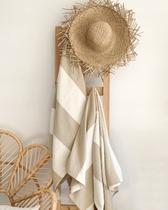 Manta Bambu Beige