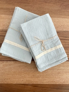 Servilletas Gris Perla - Set x 4 en internet
