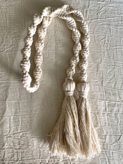 Sujetador de cortina con borlas - Par
