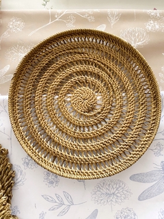 Bandeja calada Rattan - comprar online