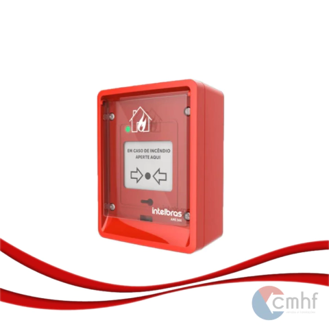 Botoeira alarme de incêndio endereçável