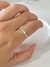 Anillo cubic cuadrado engarzado - PLATA 925 - comprar online