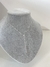 Collar doble palito (primer medida 40cm- segunda medida 46,5cm) con prolongador 4,5cm - PLATA 925 - comprar online