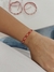 Pulsera roja paris (ajustable) - PLATA 925 en internet