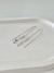 Aro colgante aguja con chapitas (par) - PLATA 925 - comprar online