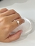 Anillo torzado y círculo de Plata - PLATA 925 - comprar online
