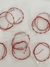Pulsera roja paris (ajustable) - PLATA 925 - comprar online