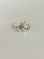Anillo pico con hojitas - PLATA 925 - comprar online