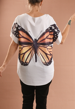 Camiseta TEC Dupla Face Borboleta Monarca - comprar online