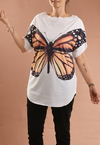 Camiseta TEC Dupla Face Borboleta Monarca