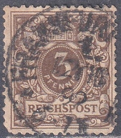 045 ..... CLÁSSICOS - REICHSPOST - NUMERAL 3 - 1889 - comprar online