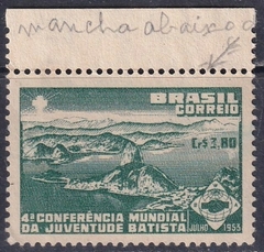8234 ..... C0302 - JUVENUDE BATISTA - Cr$ 3,80 - 1953 - MANCHA ABAIXO DO 80