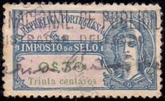 8780 .... REPUBLICA PORTUGUESA - FIGURA DA REPUBLICA - IMPOSTO DO SELO - 0$30 TRINTA CENTAVOS