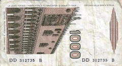 11304 ..... ITÁLIA - 1.000 LIRE 1982 - M B C - comprar online