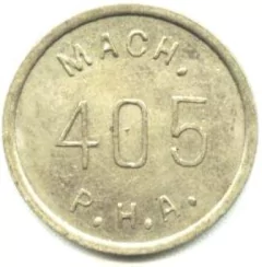 13033 ..... MACH 405 / ESTA PEÇA TROCA-SE SO POR MERCADORIAS - 21 mm (NIQUEL) - comprar online