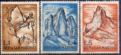 14793 ..... SAN MARINO - ALPINISMO - SERIE - 1962