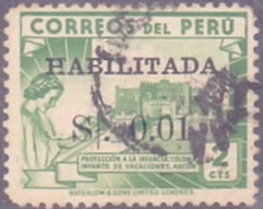 18032 .... PERÚ - OVERPRINT