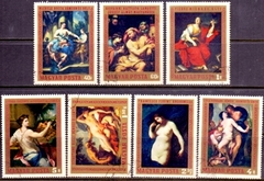 18123 ..... HUNGRIA - PINTURAS FAMOSAS - SERIE USADA