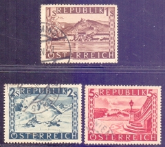 21287 ..... ÁUSTRIA - PAISAGENS DIVERSAS - 1945 - USADO
