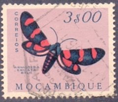 22350 MOÇAMBIQUE - BORBOLETA - 3$00 - USADO