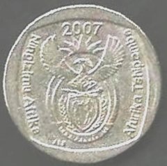 M2285 ÁFRICA DO SUL - 1 RAND 2007 - INOX - comprar online