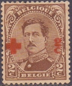 23182 BELGICA - 2C - CRUZ VERMELHA