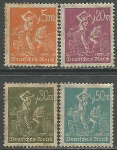 2396 .... ALEMANHA - TRABALHADORES RURAIS - VALOR em Mark - 1922 - NOVOS