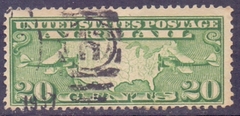 24166       ESTADOS UNIDOS   -    BIPLANOS   -   AÉREO  Nº   9   -   20  c.
