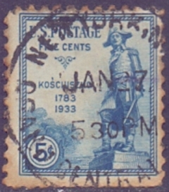24298 ...... ESTADOS UNIDOS - KOSCHIUSCO - # 324 - 1933 - 5 CENTS