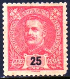 24690 PORTUGAL - REI D. CARLOS I - 25 REIS - Y131 - NOVO SEM GOMA