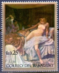 25153 PARAGUAI - PINTURA DO MUSEU NACIONAL DE ASSUNÇÃO - 0,25 - MINT