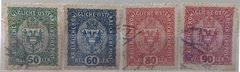 27727 - AUSTRIA LOTE COM 4 SELOS - BRASÕES