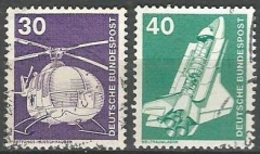 31634 ALEMANHA - LOTE COM 2 SELOS