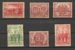 31718 AUSTRALIA - LOTE COM 6 SELOS