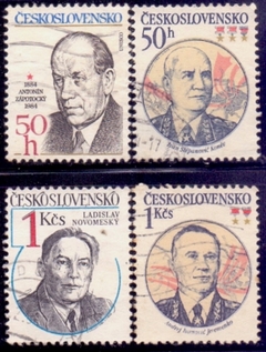 32181 ..... CHECOSLOVÁQUIA - HOMENS FAMOSOS
