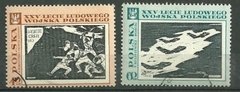 3242 POLONIA - LOTE COM 2 SELOS