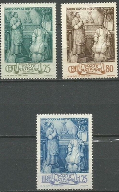 33707 VATICANO - LOTECOM 3 SELOS