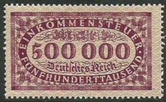 3688 ..... EINKOMMENSTEUER - 500.000 MARK