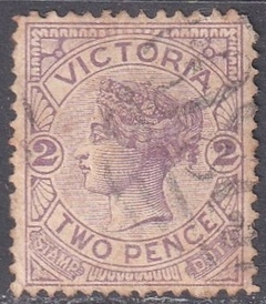37250 ....... VICTORIA - 2 PENCE - USADO