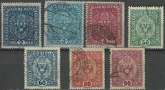 38192 AUSTRIA - LOTE COM 7 SELOS