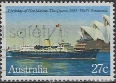 38250 AUSTRALIA - HMY BRITANIA 1983 - 27C