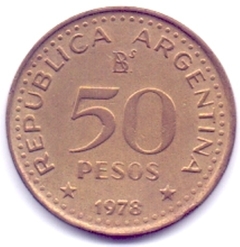 M4199 ...... ARGENTINA - 50 PESOS 1978