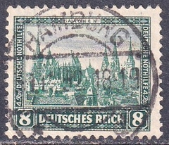 450 ...... NOTHILFE - DOM und RATHAUS zu AACHEN - 8 + 4 Pf. - 1930 - USADO - comprar online