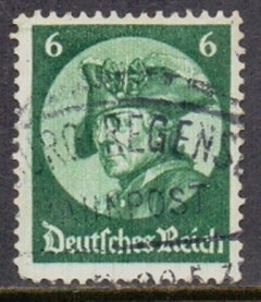 479 FREDERICO, REI DA PRUSSIA - 6 Pf. - 1933 - USADO