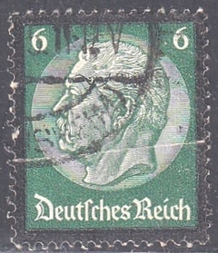 550 .... PRESIDENTE PAUL von HINDEMBURG - LUTO - 6 Pf - 1934 - comprar online