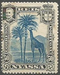 7364 NYASSA - 50 REIS - GIRAFA