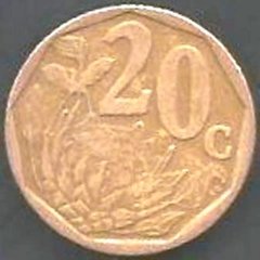 M2087 AFRICA DO SUL - 20 c. 2002 - INOX - comprar online
