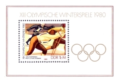 B057 .... ALEMANHA D D R - XX I I I OLIMPIADA DE INVERNO - 1980