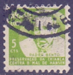 C0620 ... H-13 .CAMPANHA CONTRA O MAL DE HANSEN - PADRE BENTO - 5 cts - 1968